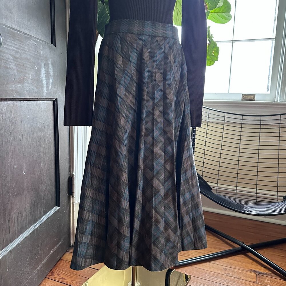 Pierre Cardin Tartan Skirt